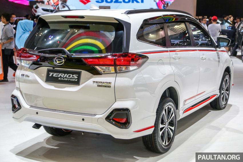 GIIAS 2018: Daihatsu Terios Custom – new sporty range topper for the Perodua SUV donor model 846677