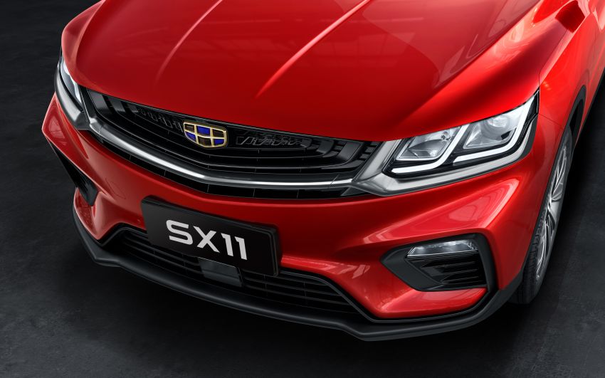 Geely SX11 B-segment SUV – first official photos 847989