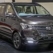 GIIAS 2018: Facelifted Hyundai Grand Starex, H-1 MPV