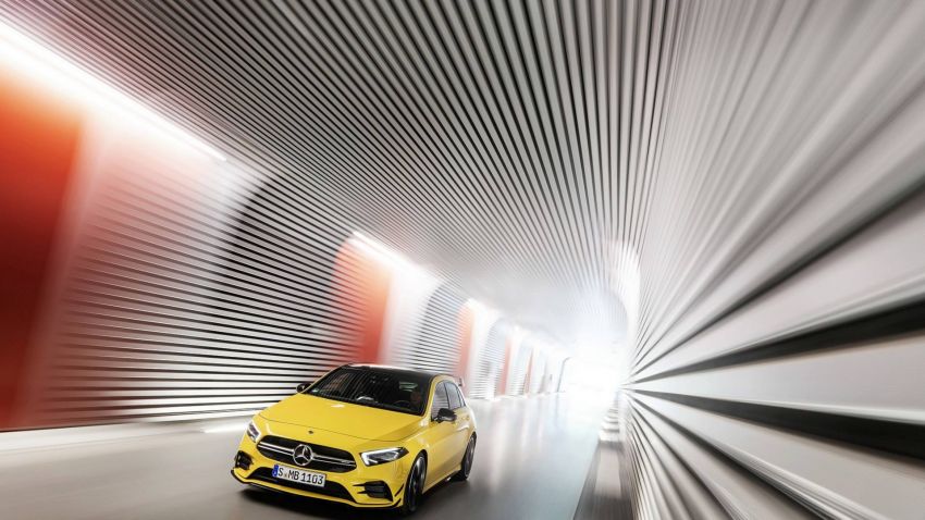 Mercedes-AMG A 35 4Matic didedahkan – 2.0L turbo, 306 hp dan 400 Nm, AWD; Pencabar terus VW Golf R! 862345
