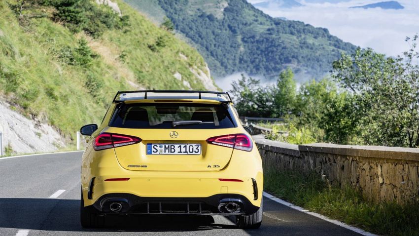 Mercedes-AMG A 35 4Matic didedahkan – 2.0L turbo, 306 hp dan 400 Nm, AWD; Pencabar terus VW Golf R! 862330