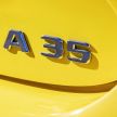 Mercedes-AMG A 35 4Matic didedahkan – 2.0L turbo, 306 hp dan 400 Nm, AWD; Pencabar terus VW Golf R!