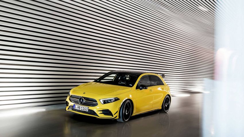 Mercedes-AMG A 35 4Matic didedahkan – 2.0L turbo, 306 hp dan 400 Nm, AWD; Pencabar terus VW Golf R! 862349