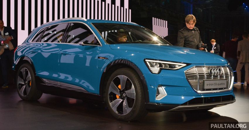 Audi e-tron celebrates global debut in San Francisco – brand’s first series production, all-electric SUV 862101