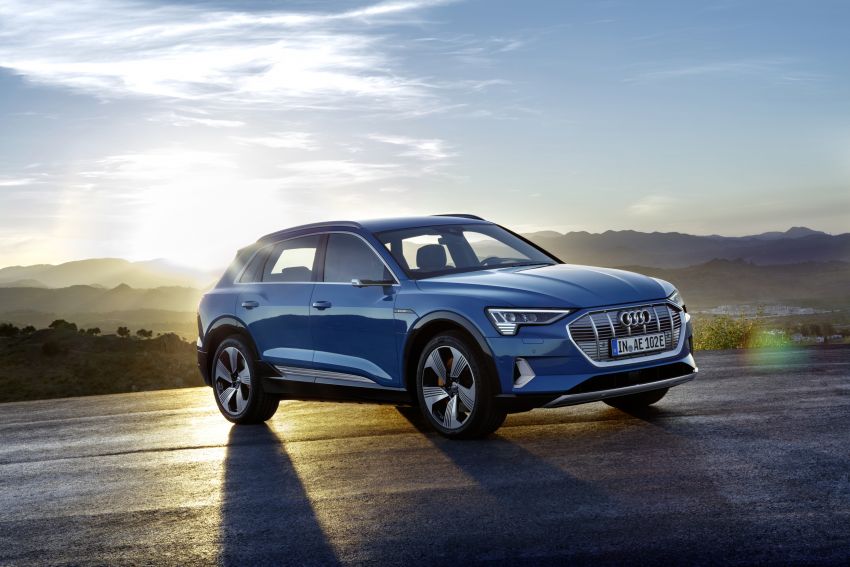 Audi e-tron celebrates global debut in San Francisco – brand’s first series production, all-electric SUV 861772
