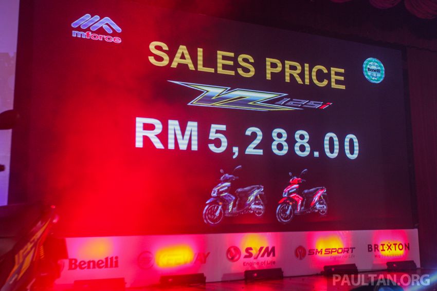 2018 Benelli VZ125i scooter launched – from RM5,288 859566