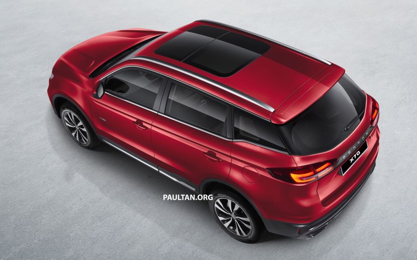 Proton X70 SUV – exterior paint and interior colours 859038