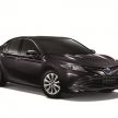 2018 Toyota Camry launched in Thailand – four variants, including hybrids; priced from 1.445 mil baht