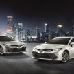 2018 Toyota Camry launched in Thailand – four variants, including hybrids; priced from 1.445 mil baht