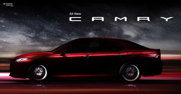 2018 Toyota Camry launching in Thailand on Oct 29