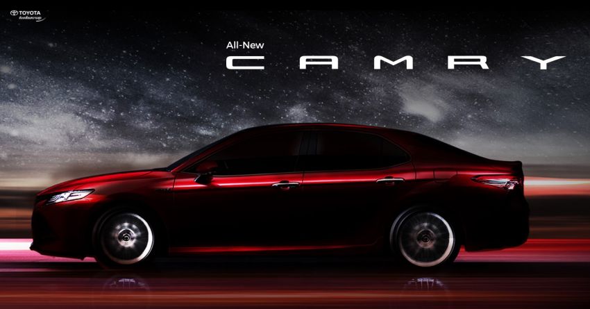 2018 Toyota Camry launching in Thailand on Oct 29 875849