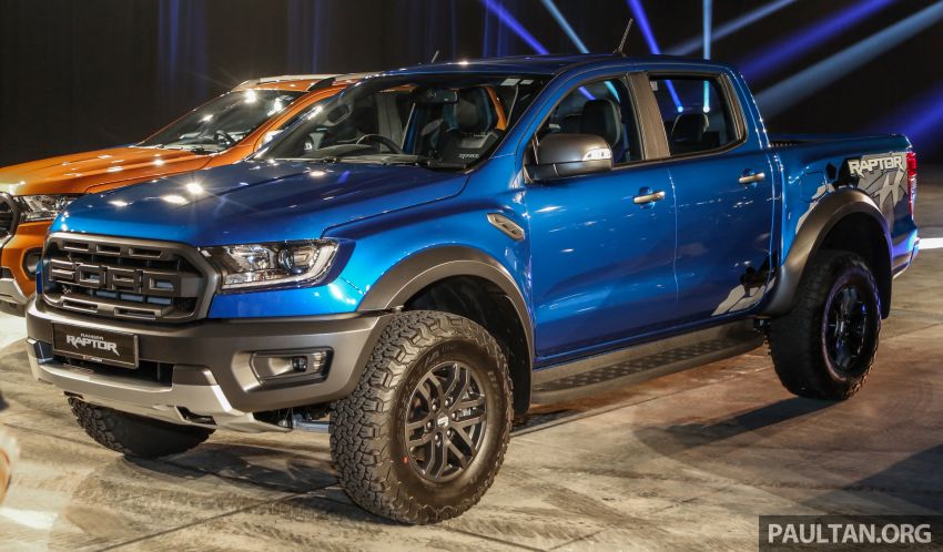 Ford Ranger Raptor on preview, to be shown at KLIMS 877830