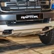 Ford Ranger Raptor on preview, to be shown at KLIMS