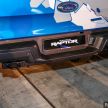 Ford Ranger Raptor on preview, to be shown at KLIMS
