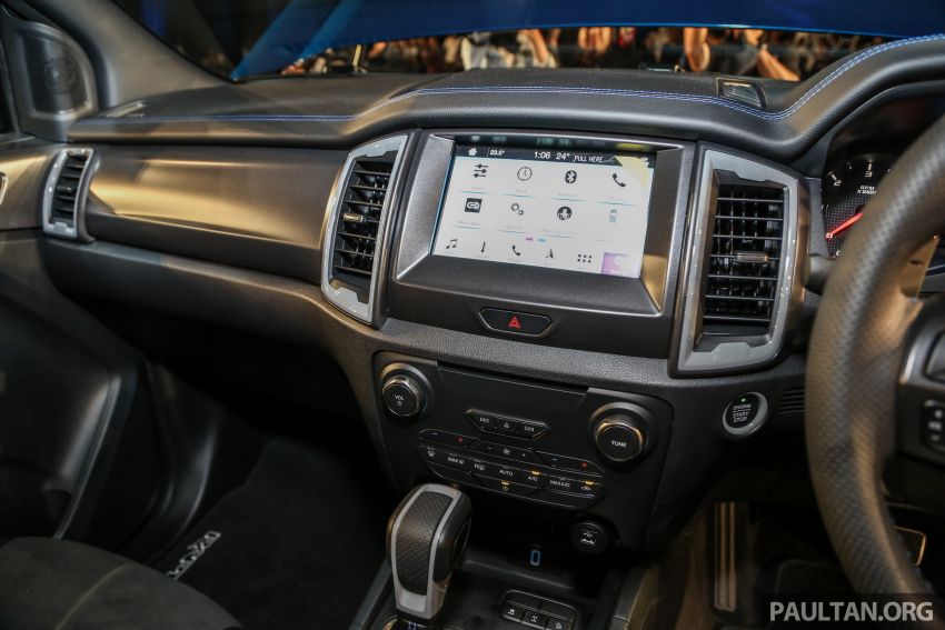 Ford Ranger Raptor on preview, to be shown at KLIMS 877875