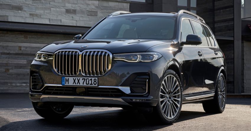 G07 BMW X7 makes its official debut – three-row SUV 874134