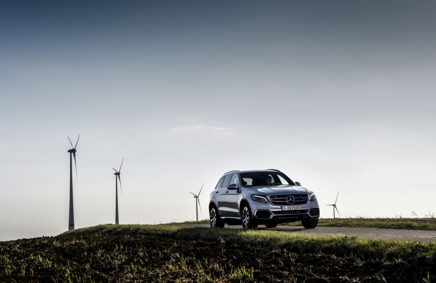 Mercedes-Benz GLC F-Cell – production plug-in hybrid hydrogen SUV debuts with 208 hp, 478 km total range 873705