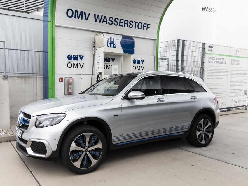 Mercedes-Benz GLC F-Cell – production plug-in hybrid hydrogen SUV debuts with 208 hp, 478 km total range 873749