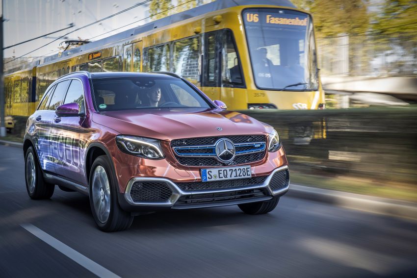 Mercedes-Benz GLC F-Cell – production plug-in hybrid hydrogen SUV debuts with 208 hp, 478 km total range 873766