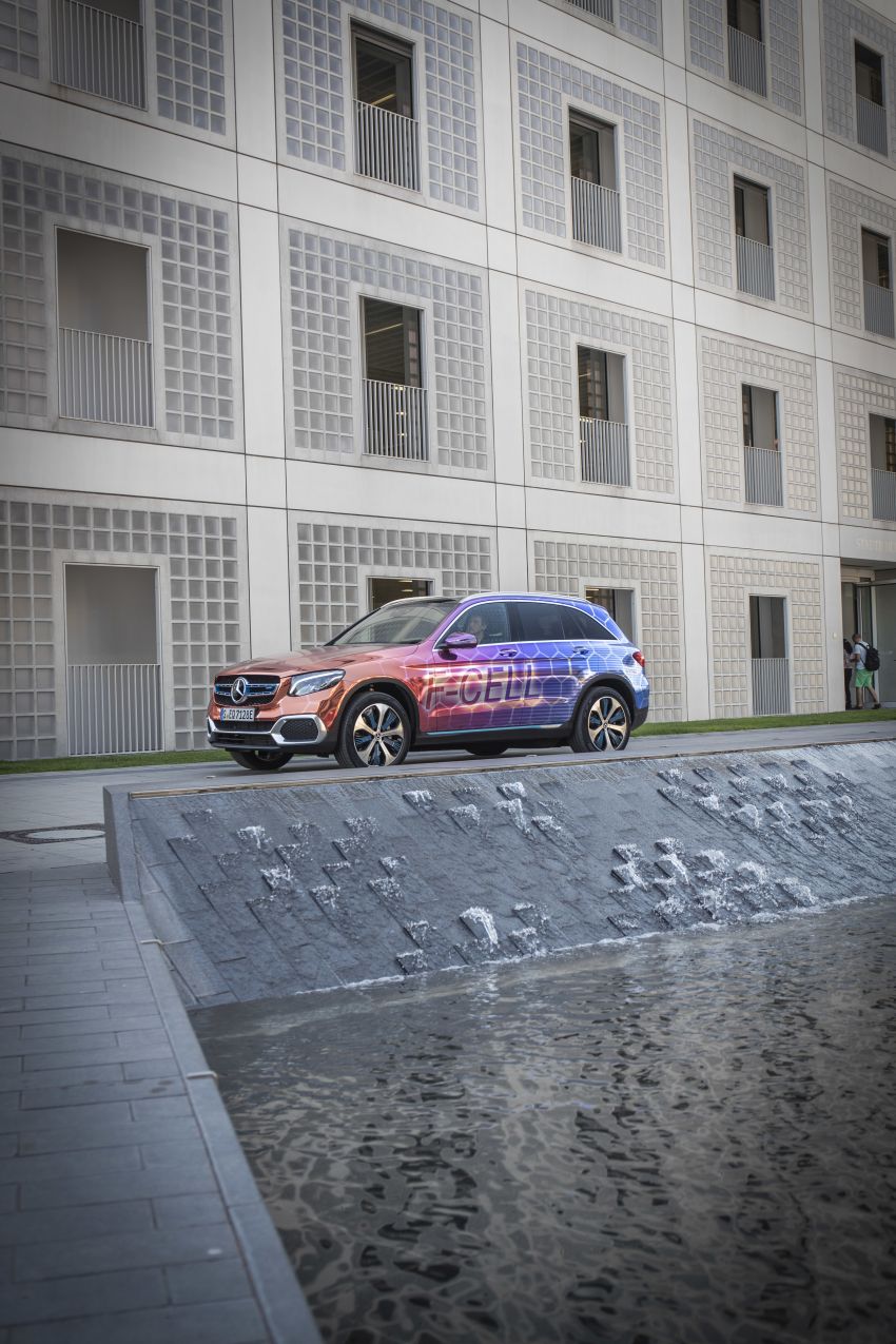 Mercedes-Benz GLC F-Cell – production plug-in hybrid hydrogen SUV debuts with 208 hp, 478 km total range 873769