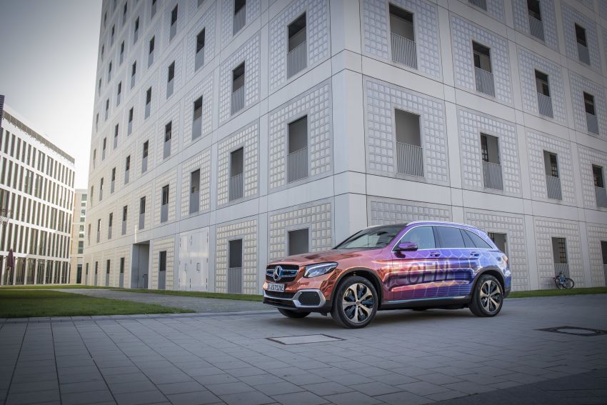 Mercedes-Benz GLC F-Cell – production plug-in hybrid hydrogen SUV debuts with 208 hp, 478 km total range 873775