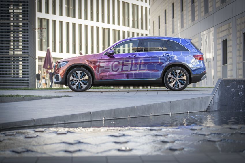Mercedes-Benz GLC F-Cell – production plug-in hybrid hydrogen SUV debuts with 208 hp, 478 km total range 873776