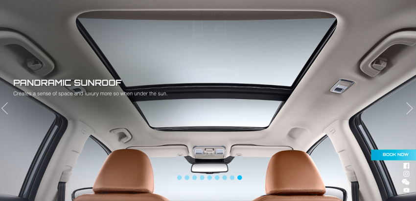 Proton X70 – tempahan dalam talian kini boleh dibuat di bilik pameran maya; hanya RM99 dari 17-19 Okt 874115