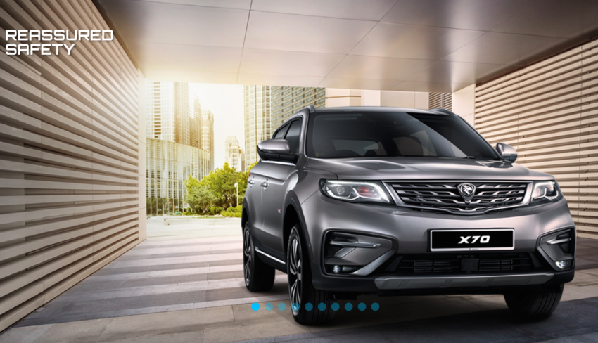 Proton X70 online booking now open – pay just RM99 874057