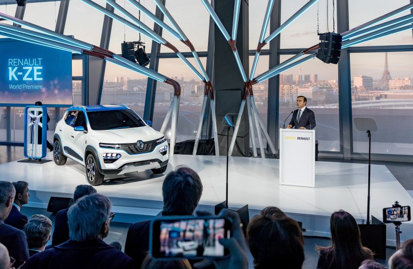 Renault K-ZE concept revealed with 250 km range – hybrid versions of Clio, Megane and Captur by 2020 867051