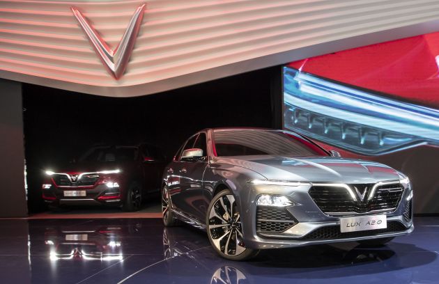 VinFast LUX A2.0 sedan and LUX SA2.0 SUV debut in Paris – BMW-based models to go on sale in June 2019