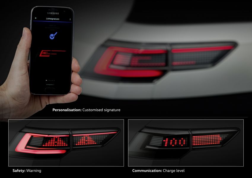 Volkswagen shows off its interactive lighting systems 875157