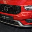 All-new Volvo XC40 SUV launched in Malaysia – single T5 AWD R-Design spec, CKD for RM255,888