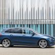 Mercedes-Benz B-Class W247 ditunjuk di Paris Motor Show – pilihan enjin petrol atau diesel, transmisi baru