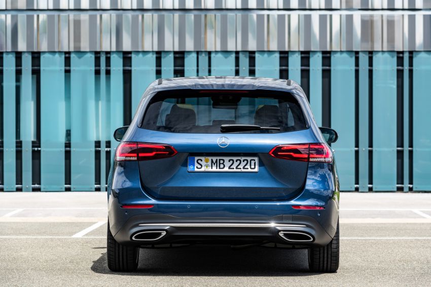 Mercedes-Benz B-Class W247 ditunjuk di Paris Motor Show – pilihan enjin petrol atau diesel, transmisi baru 867690