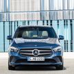 Mercedes-Benz B-Class W247 ditunjuk di Paris Motor Show – pilihan enjin petrol atau diesel, transmisi baru