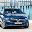 Mercedes-Benz B-Class W247 ditunjuk di Paris Motor Show – pilihan enjin petrol atau diesel, transmisi baru
