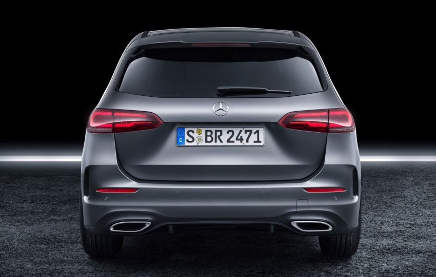 Mercedes-Benz B-Class W247 ditunjuk di Paris Motor Show – pilihan enjin petrol atau diesel, transmisi baru 867661