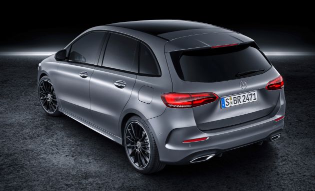 W247 Mercedes-Benz B-Class debuts at Paris Motor Show – A-Class-derived tech, new eight-speed 8G-DCT