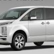 Mitsubishi Grandis, Delica, Space Gear, Pajero – model tujuh tempat duduk Mitsubishi sebelum Xpander