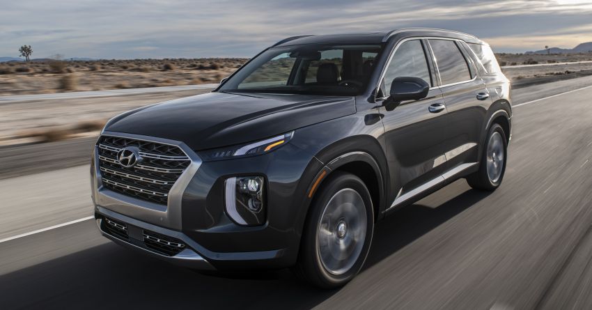2020 Hyundai Palisade debuts – flagship eight-seat SUV, 3.8L V6, 8-speed auto, flush with safety tech 896081