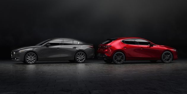 2019 Mazda 3 officially revealed – sedan, hatchback; SkyActiv-X hybrid; GVC Plus, improved i-Activsense
