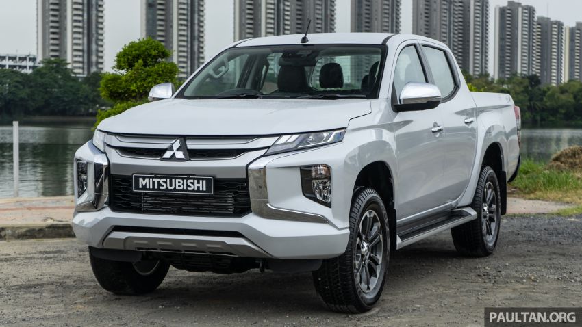 2019 Mitsubishi Triton facelift debuts in Thailand – updated design, new six-speed auto, improved safety 887221