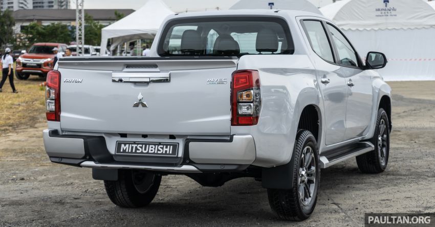 2019 Mitsubishi Triton facelift debuts in Thailand – updated design, new six-speed auto, improved safety 887225