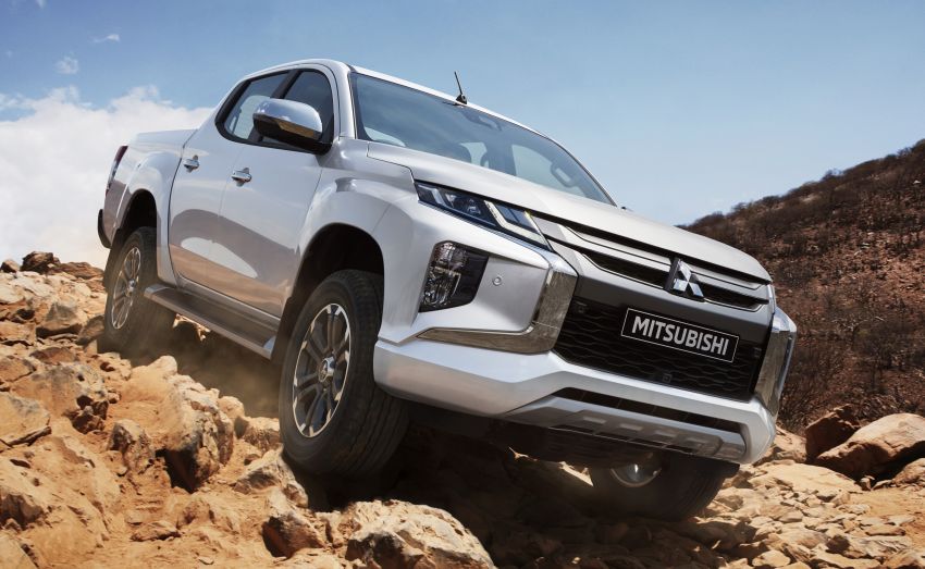 2019 Mitsubishi Triton facelift debuts in Thailand – updated design, new six-speed auto, improved safety 886613