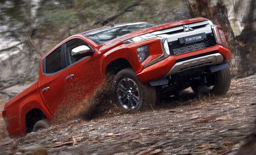 2019 Mitsubishi Triton facelift debuts in Thailand – updated design, new six-speed auto, improved safety 886614