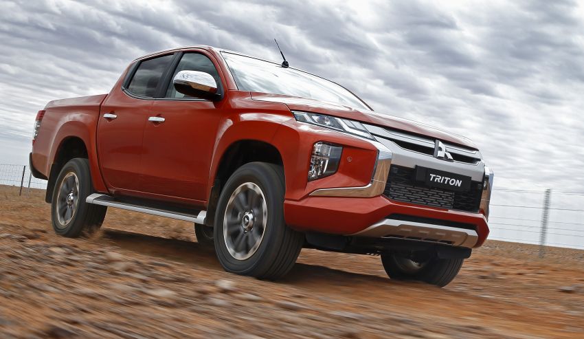 2019 Mitsubishi Triton facelift debuts in Thailand – updated design, new six-speed auto, improved safety 886628