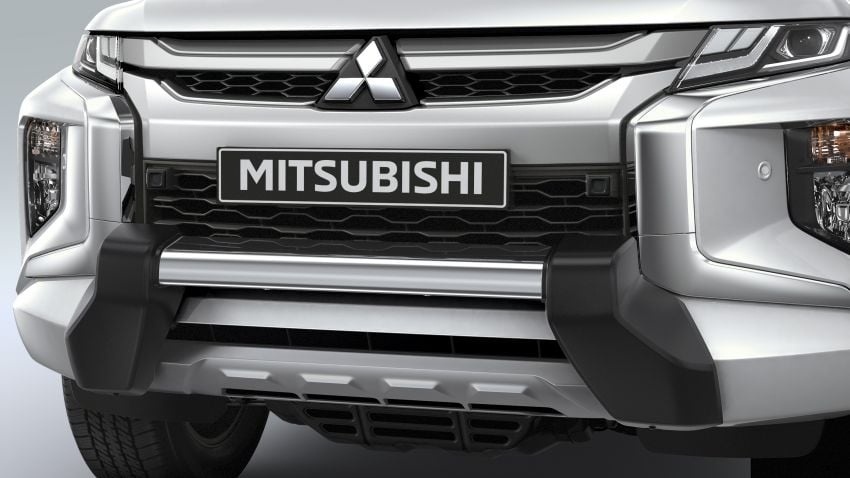2019 Mitsubishi Triton facelift debuts in Thailand – updated design, new six-speed auto, improved safety 886647