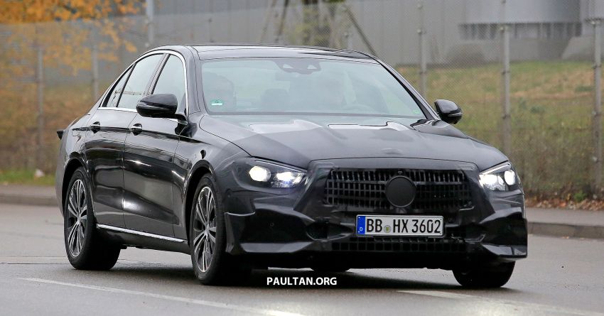 SPIED: W213 Mercedes-Benz E-Class sedan facelift 896797