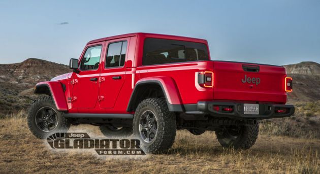 2020 Jeep Gladiator leaked before Los Angeles debut