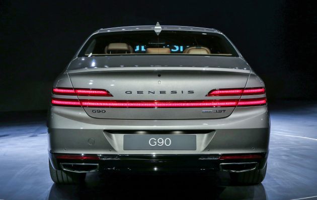 Genesis G90 facelift – major exterior overhaul for limo